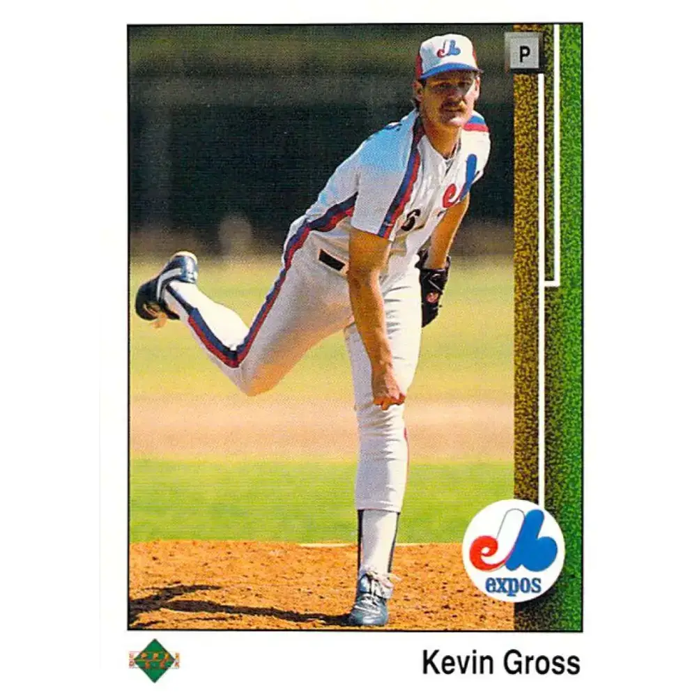 1989 Upper Deck #719 Kevin Gross NM-MT Montreal Expos Baseball Card - Baseball Card Single