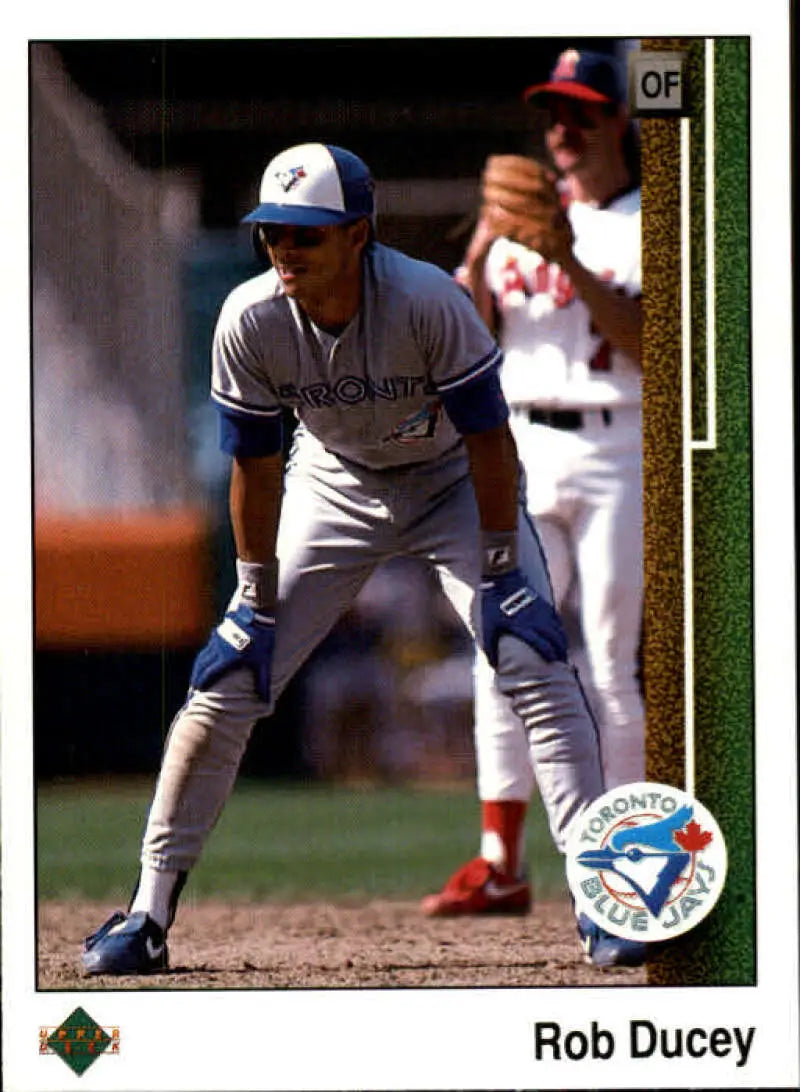 1989 Upper Deck #721 Rob Ducey NM-MT Toronto Blue Jays Baseball Card - Baseball Card Single