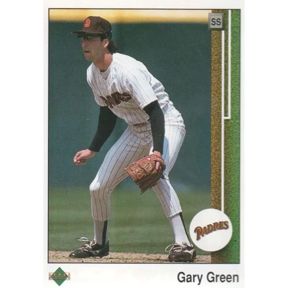 1989 Upper Deck #722 Gary Green NM-MT San Diego Padres Baseball Card - Baseball Card Single