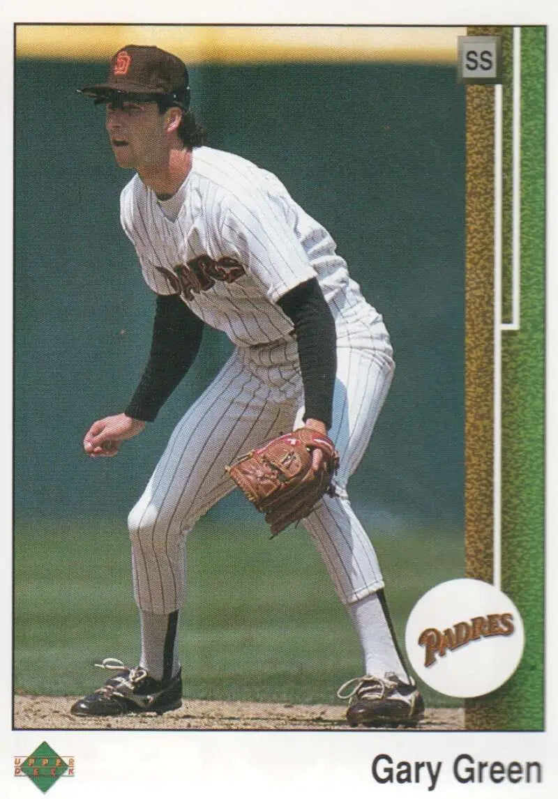 1989 Upper Deck #722 Gary Green NM-MT San Diego Padres Baseball Card - Baseball Card Single