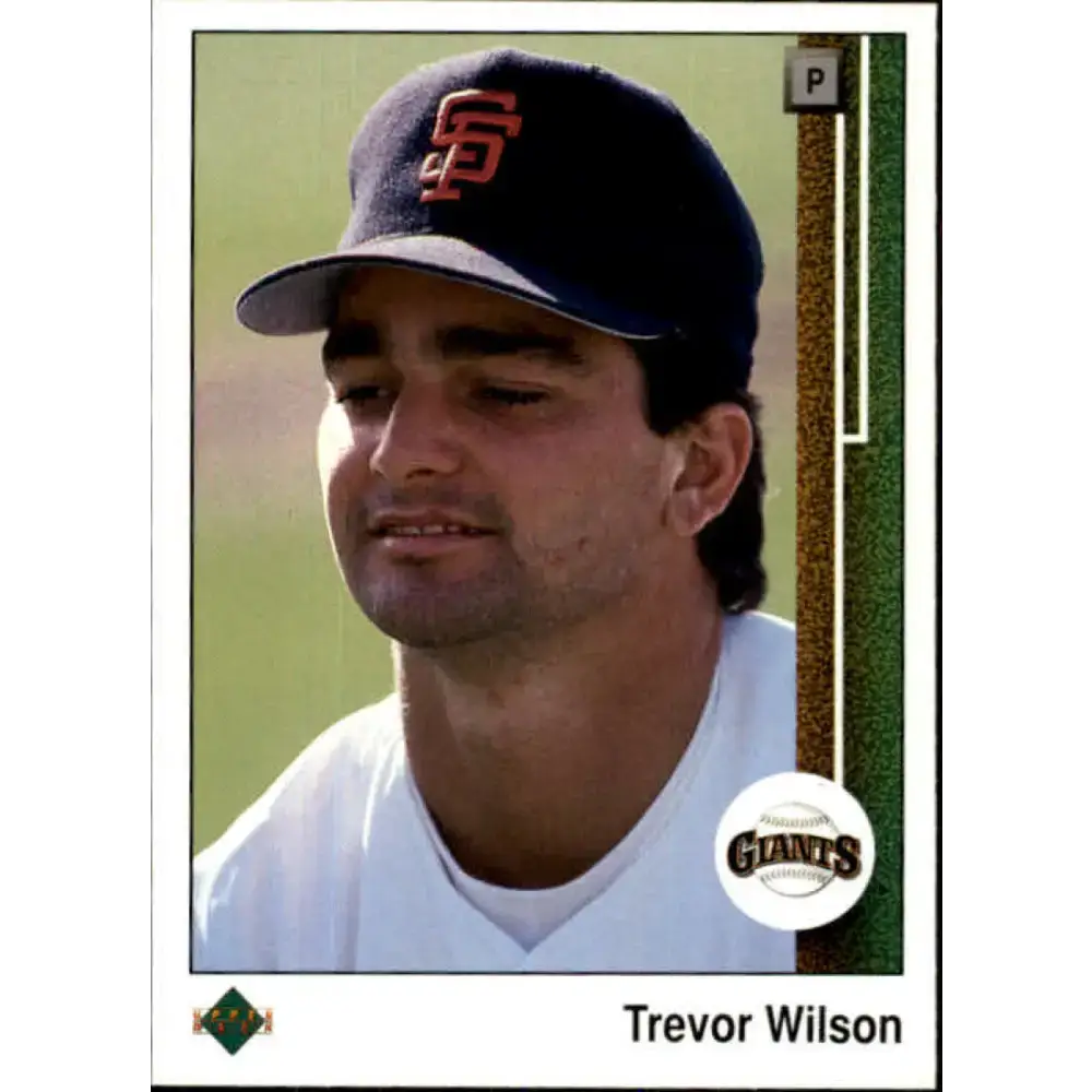 1989 Upper Deck #733 Trevor Wilson NM-MT RC Rookie San Francisco Giants Baseball Card - Baseball Card Single