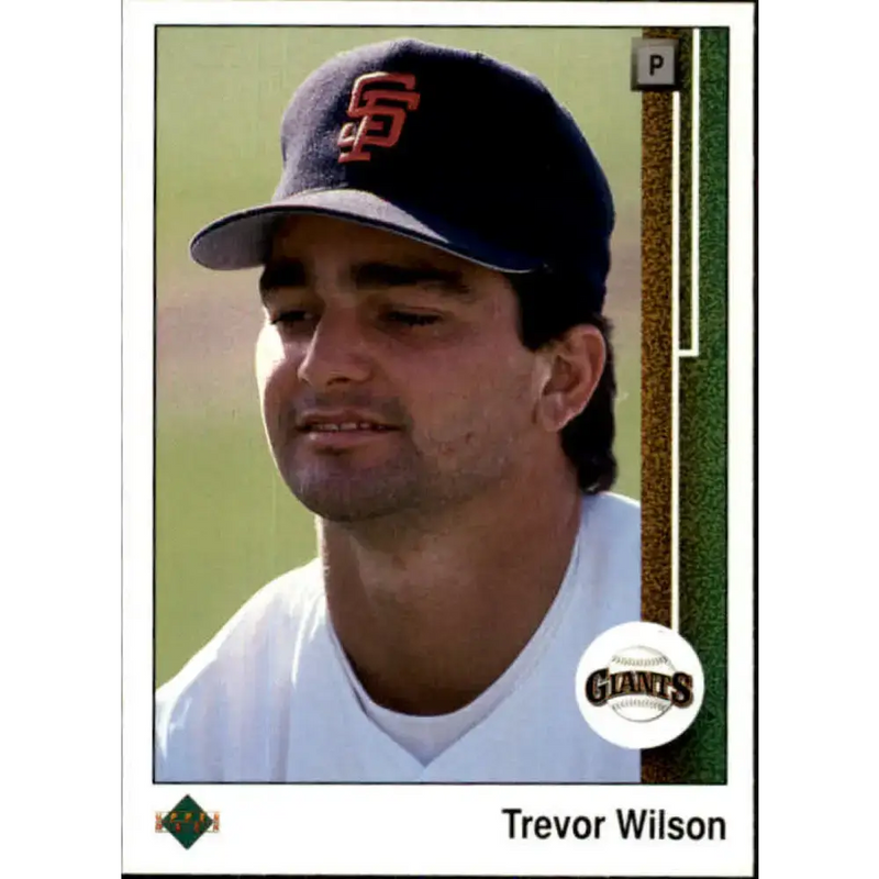 1989 Upper Deck #733 Trevor Wilson NM-MT RC Rookie San Francisco Giants Baseball Card - Baseball Card Single