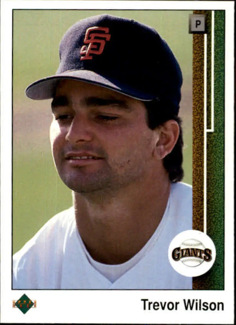 1989 Upper Deck #733 Trevor Wilson NM-MT RC Rookie San Francisco Giants Baseball Card - Baseball Card Single