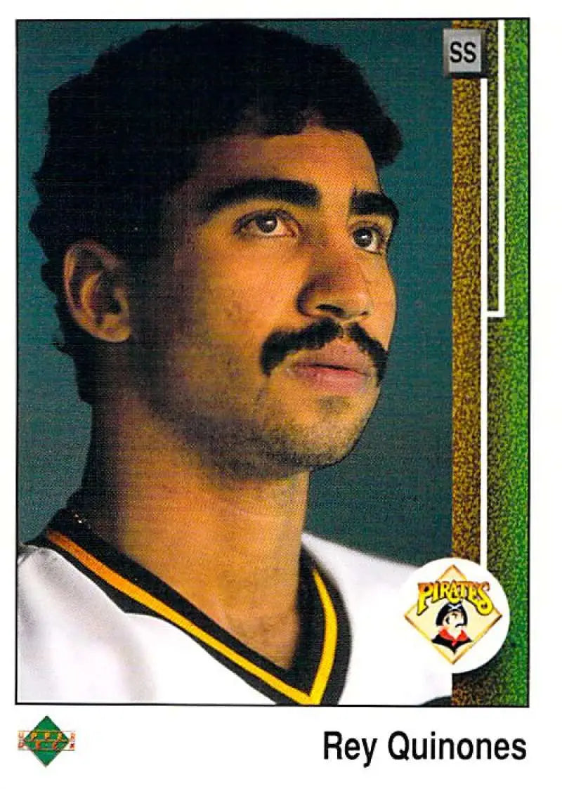 1989 Upper Deck #750 Rey Quinones NM-MT Pittsburgh Pirates Baseball Card - Baseball Card Single