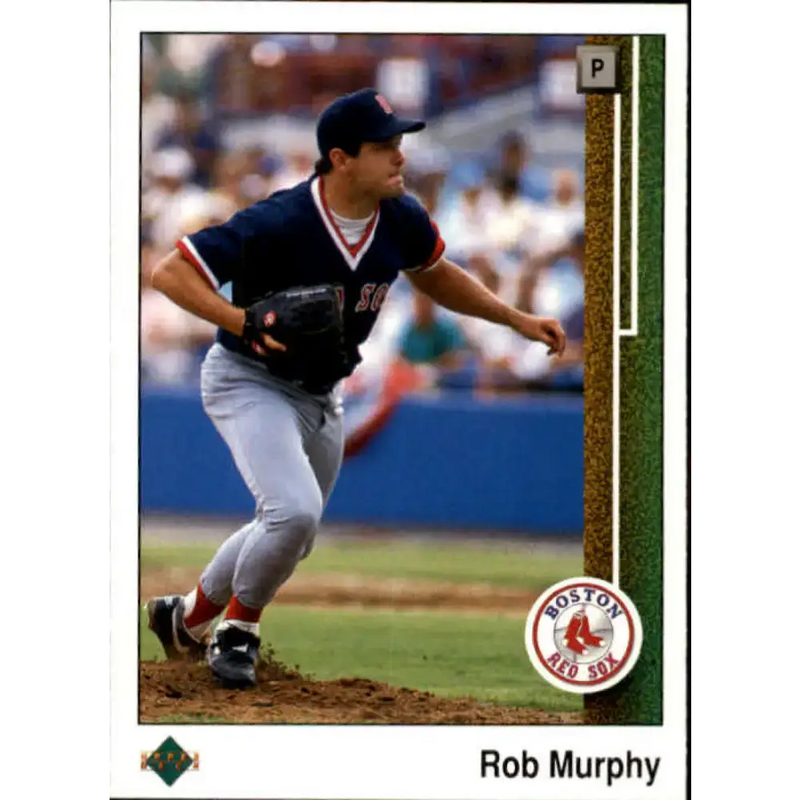 1989 Upper Deck #759 Rob Murphy NM-MT Boston Red Sox Baseball Card - Baseball Card Single