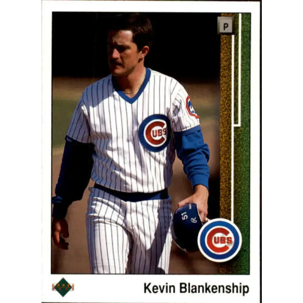 1989 Upper Deck #762 Kevin Blankenship NM-MT RC Rookie Chicago Cubs Baseball Card - Baseball Card Single