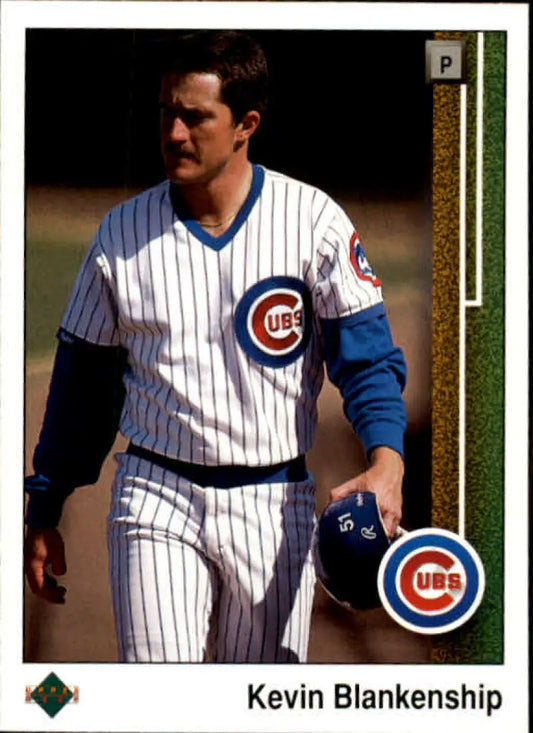 1989 Upper Deck #762 Kevin Blankenship NM-MT RC Rookie Chicago Cubs Baseball Card - Baseball Card Single