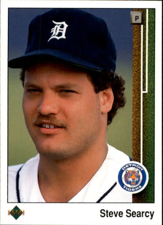 1989 Upper Deck #764 Steve Searcy NM-MT Detroit Tigers Baseball Card - Baseball Card Single
