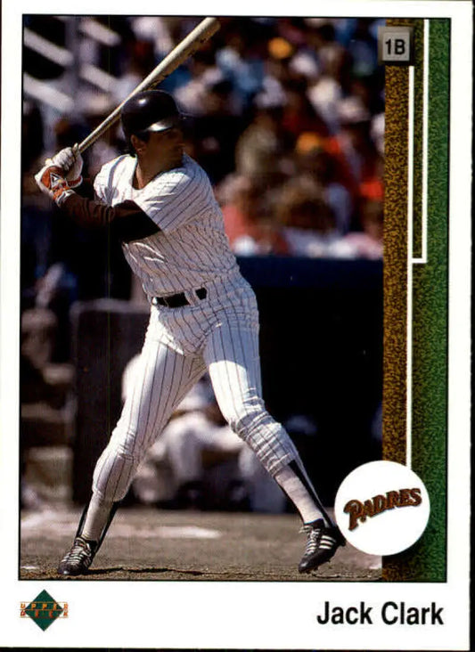 1989 Upper Deck #773 Jack Clark NM-MT San Diego Padres Baseball Card - Baseball Card Single