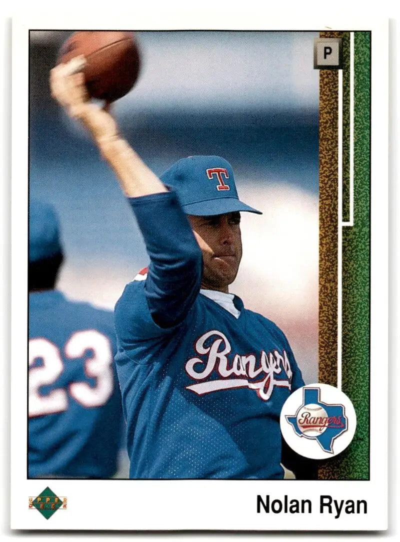 1989 Upper Deck #774 Nolan Ryan NM-MT Texas Rangers Baseball Card - Baseball Card Single