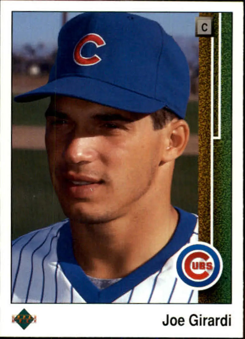 1989 Upper Deck #776 Joe Girardi NM-MT RC Rookie Chicago Cubs Baseball Card - Baseball Card Single