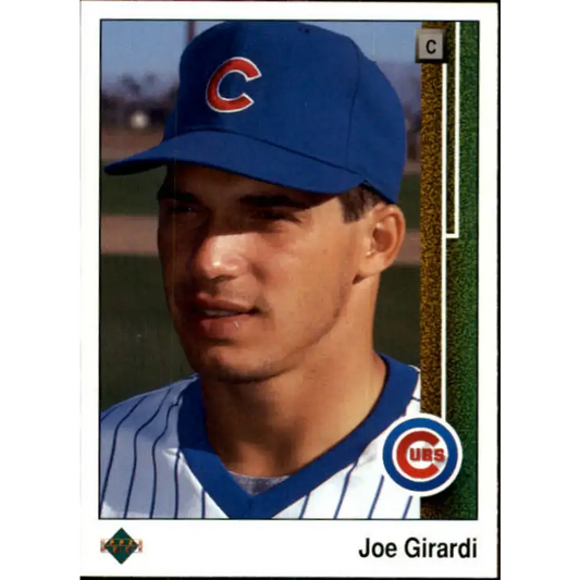 1989 Upper Deck #776 Joe Girardi NM-MT RC Rookie Chicago Cubs Baseball Card - Baseball Card Single