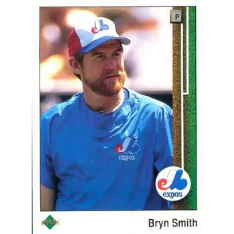 1989 Upper Deck #78 Bryn Smith NM-MT Montreal Expos Baseball Card - Baseball Card Single