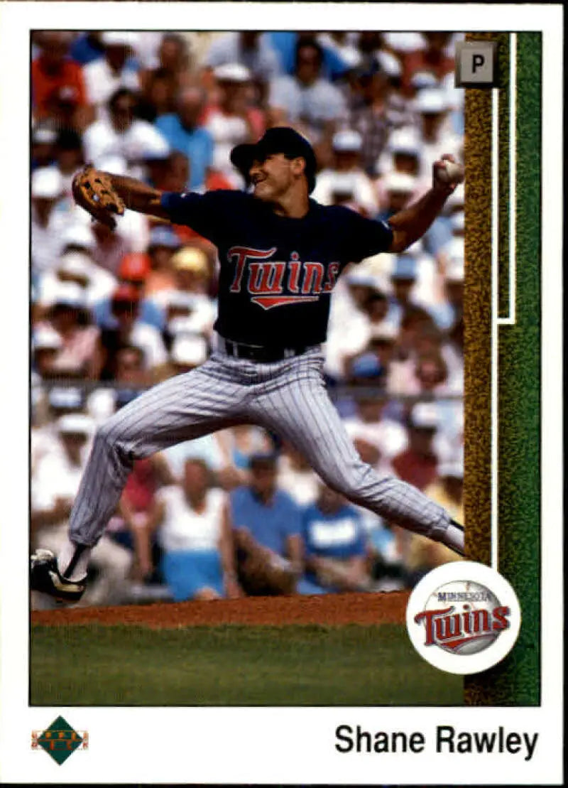 1989 Upper Deck #786 Shane Rawley NM-MT Minnesota Twins Baseball Card - Baseball Card Single