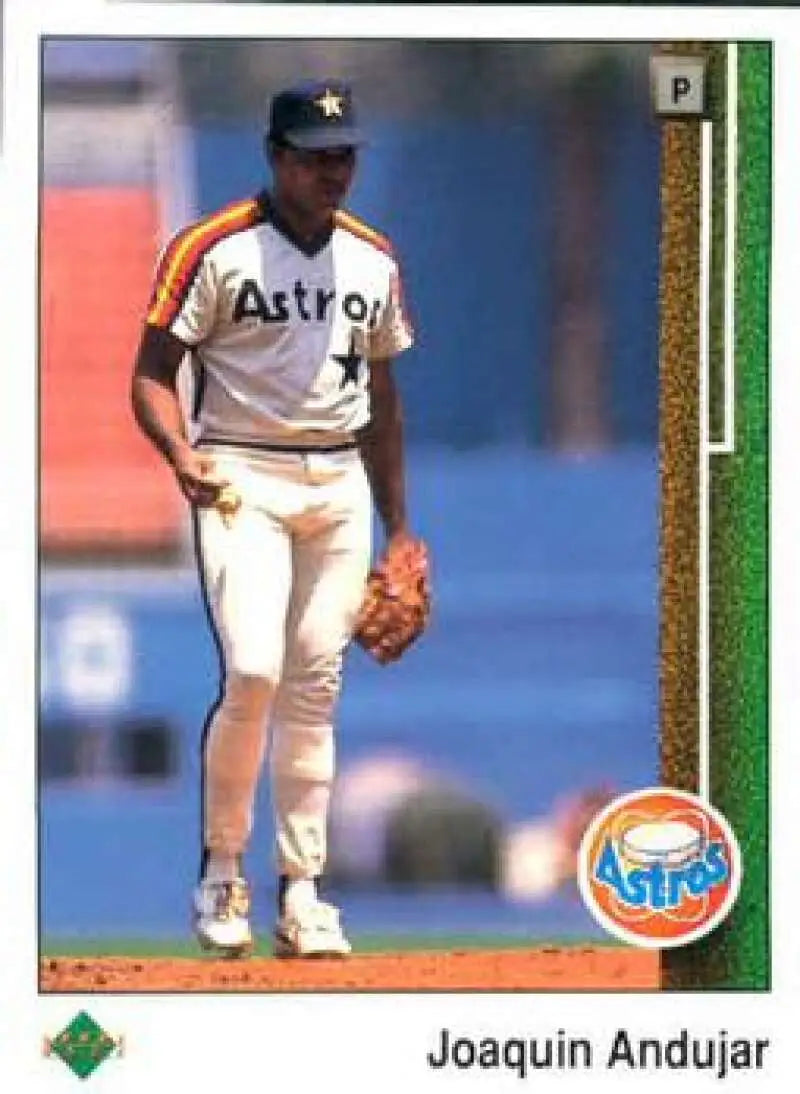 1989 Upper Deck #79 Joaquin Andujar NM-MT Houston Astros Baseball Card - Baseball Card Single