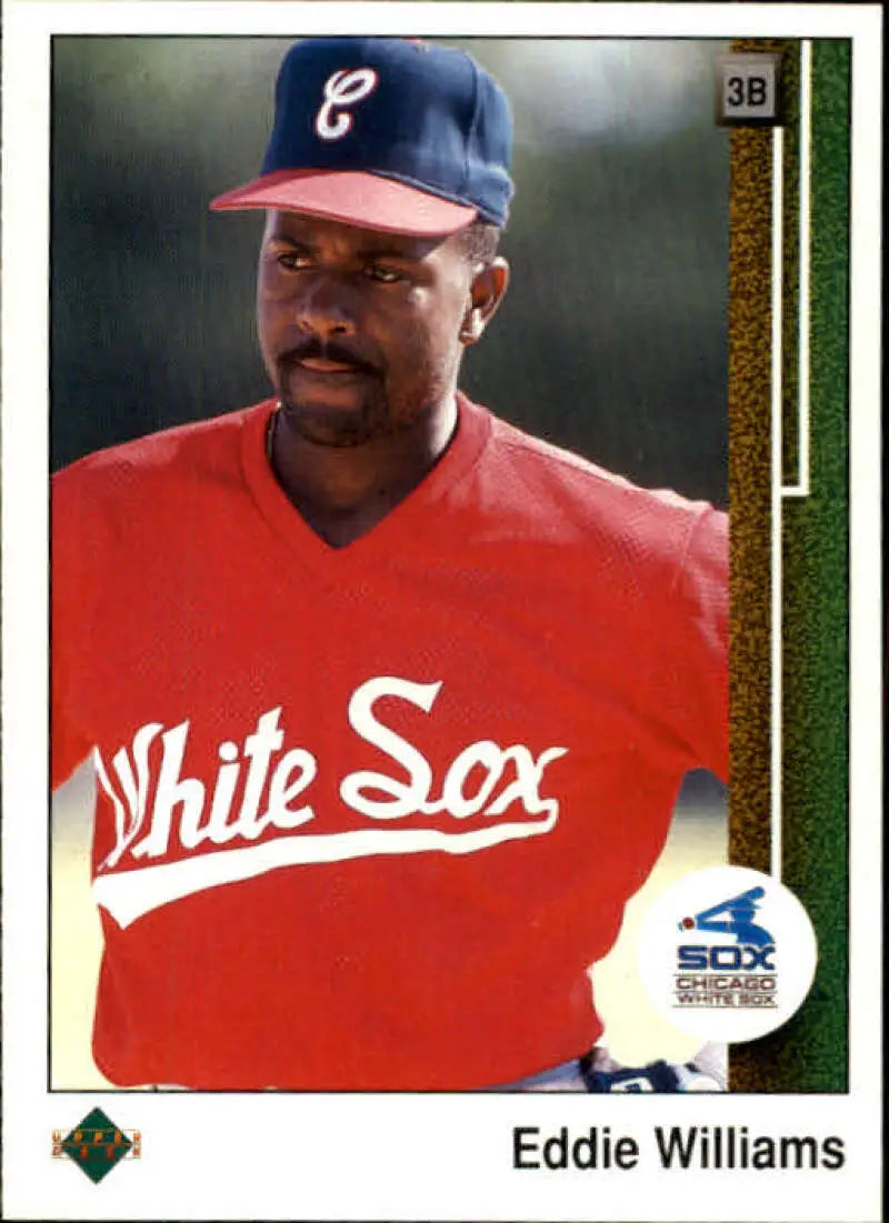 1989 Upper Deck #790 Eddie Williams NM-MT Chicago White Sox Baseball Card - Baseball Card Single