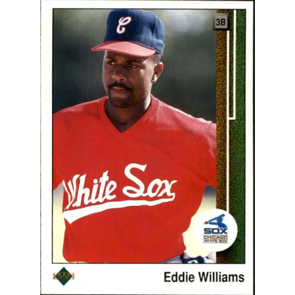 1989 Upper Deck #790 Eddie Williams NM-MT Chicago White Sox Baseball Card - Baseball Card Single