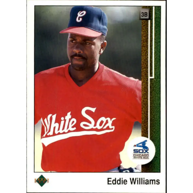 1989 Upper Deck #790 Eddie Williams NM-MT Chicago White Sox Baseball Card - Baseball Card Single