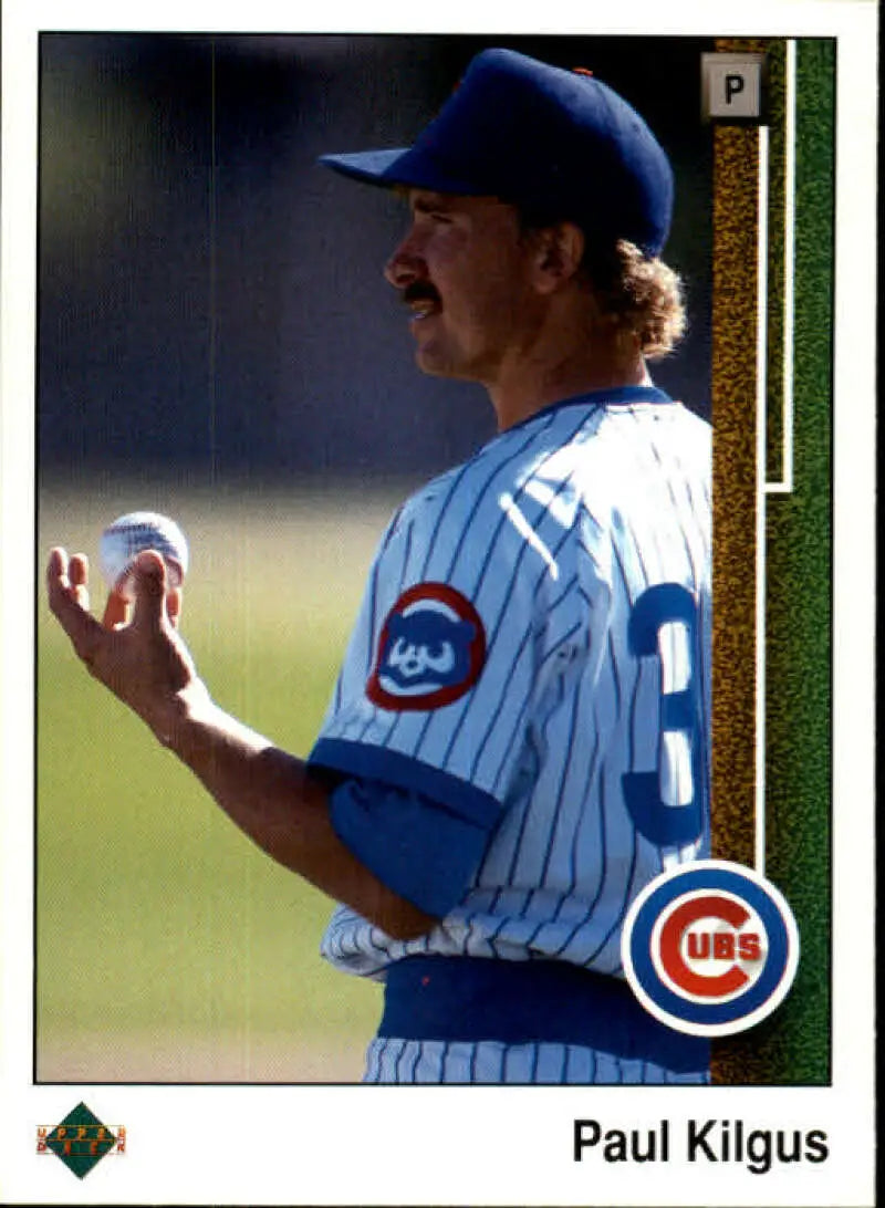 1989 Upper Deck #797 Paul Kilgus NM-MT Chicago Cubs Baseball Card - Baseball Card Single