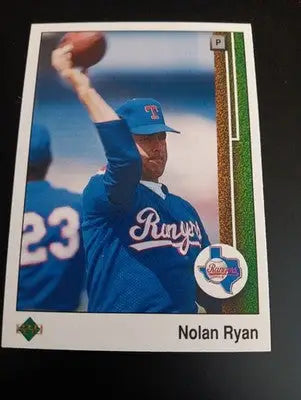 1989 Upper Deck - Nolan Ryan #774. Texas Rangers. NRMT+ - Baseball Card Single