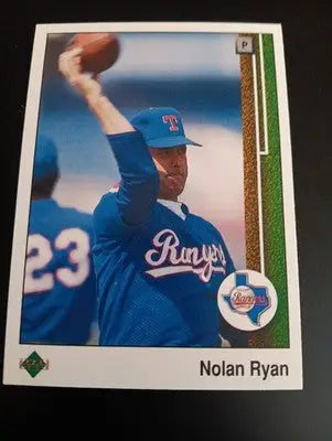 1989 Upper Deck - Nolan Ryan #774. Texas Rangers. NRMT+ - Baseball Card Single