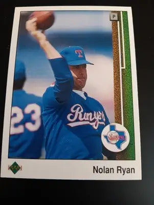 1989 Upper Deck - Nolan Ryan #774. Texas Rangers. NRMT+ - Baseball Card Single
