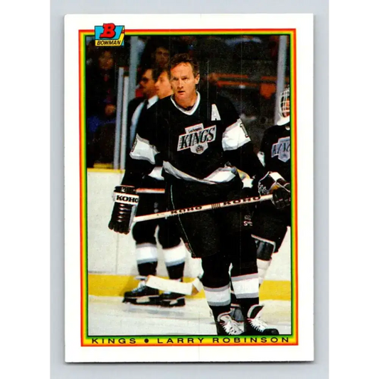 1990-91 Bowman #150 Larry Robinson NM-MT Los Angeles Kings Hockey Card