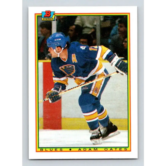 1990-91 Bowman #16 Adam Oates NM-MT St. Louis Blues Hockey Card