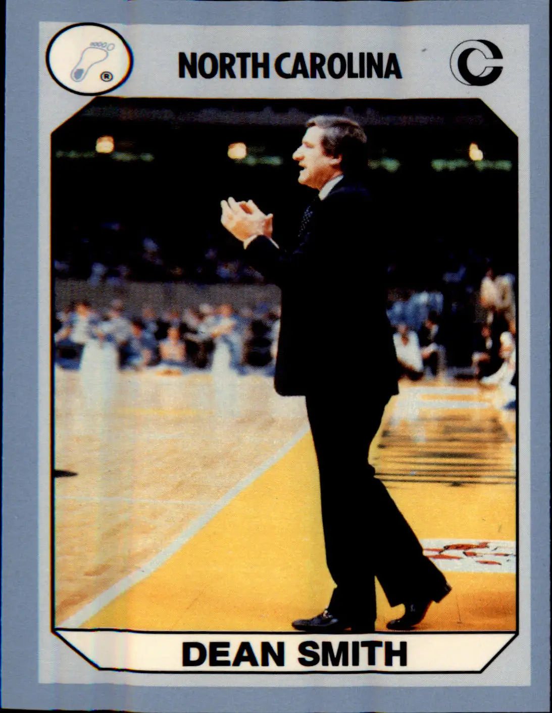 1990-91 Collegiate Collection North Carolina Tar Heels #1 Dean Smith - Basketball Card Single