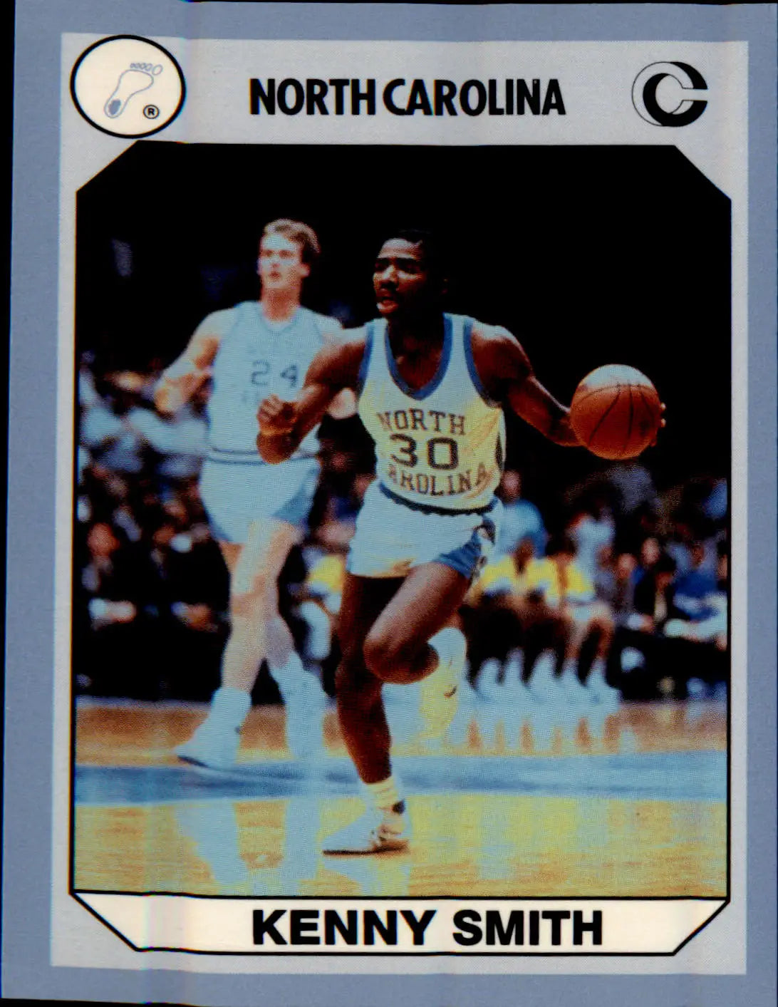 1990-91 Collegiate Collection North Carolina Tar Heels #16 Kenny Smith - Basketball Card Single
