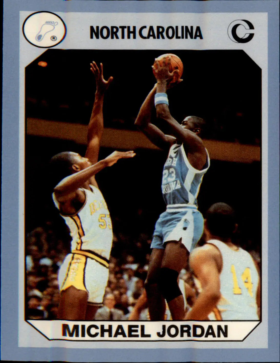 1990-91 Collegiate Collection North Carolina Tar Heels #44 Michael Jordan - Basketball Card Single