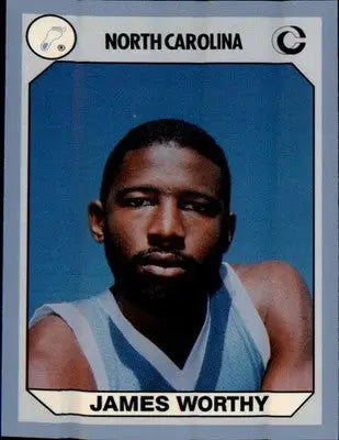 1990-91 Collegiate Collection North Carolina Tar Heels #78 James Worthy - Basketball Card Single