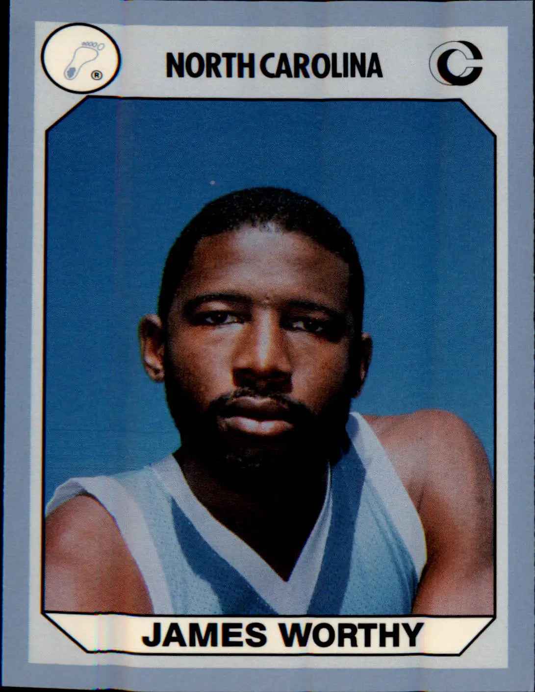 1990-91 Collegiate Collection North Carolina Tar Heels #78 James Worthy - Basketball Card Single