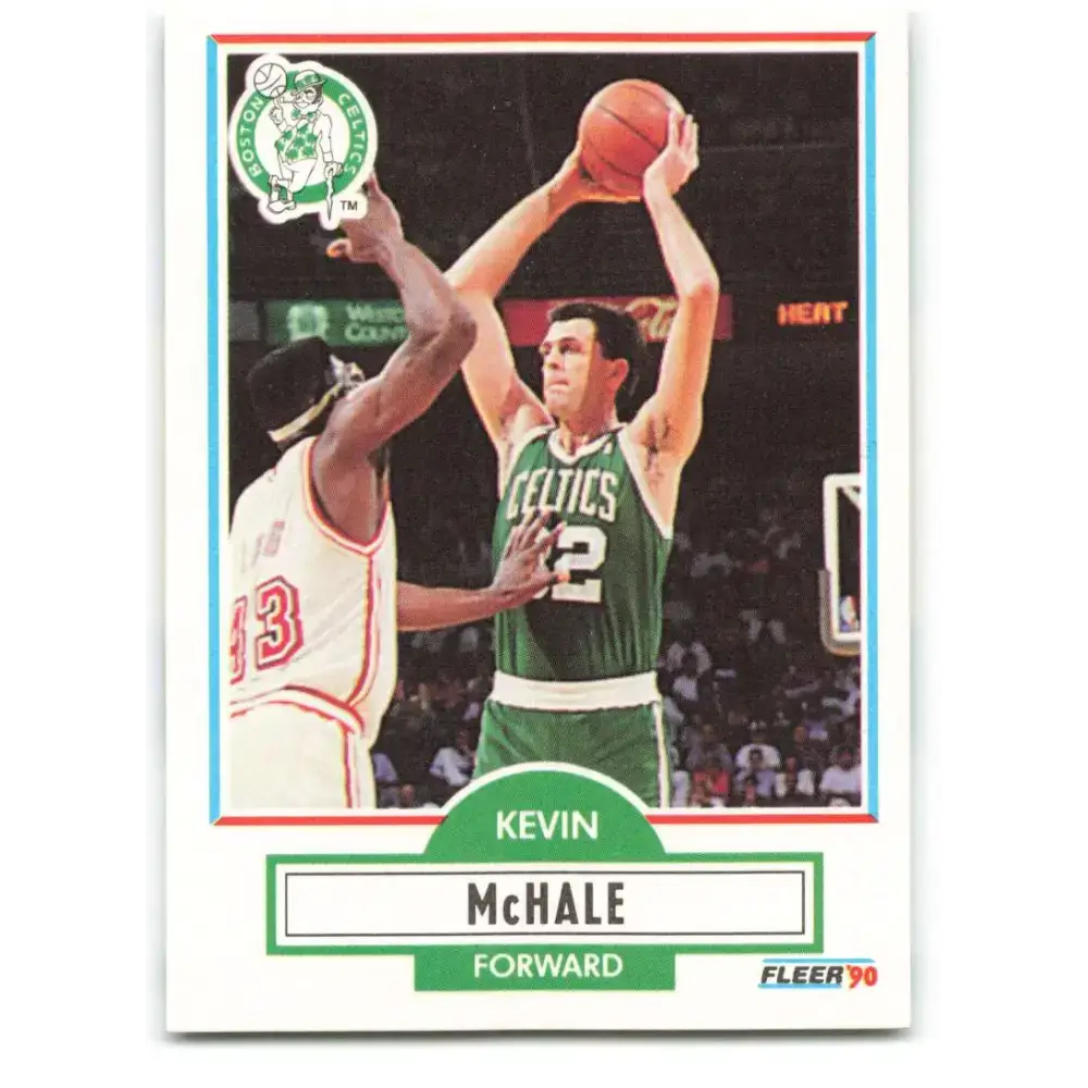 1990-91 Fleer #12 Kevin McHale EX Excellent Boston Celtics Basketball Card - Basketball Card Single