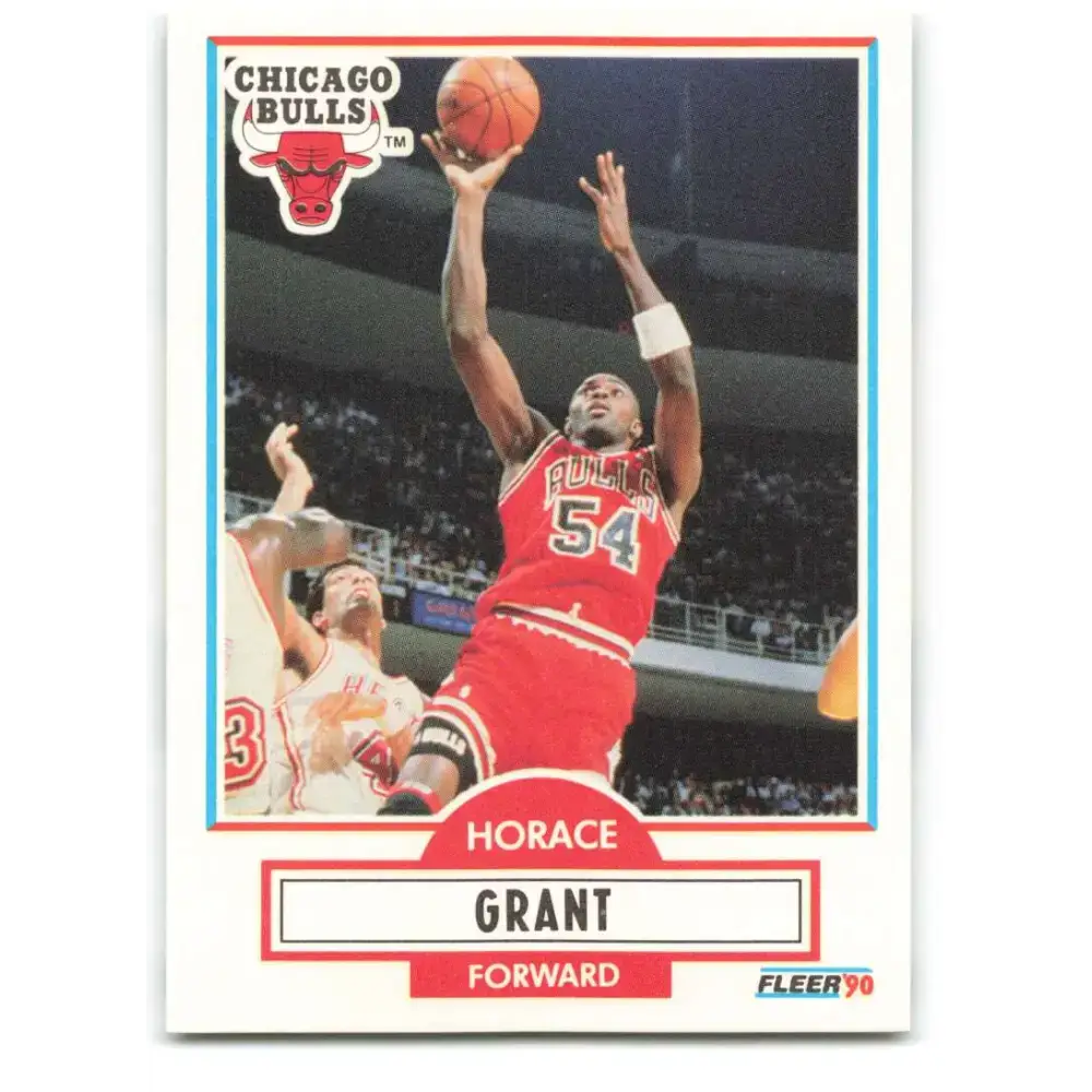 1990-91 Fleer #24 Horace Grant EX Excellent Chicago Bulls Basketball Card - Basketball Card Single