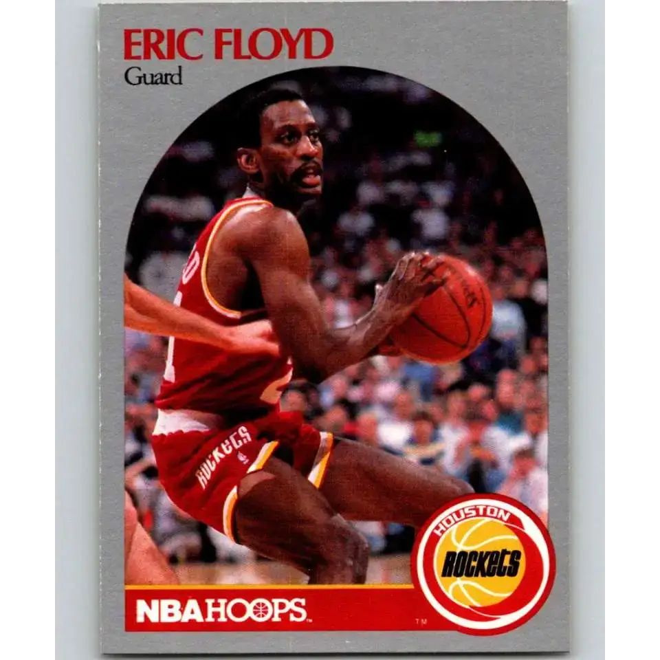 1990-91 Hoops #124 Sleepy Floyd NM-MT Houston Rockets Basketball Card - Basketball Card Single
