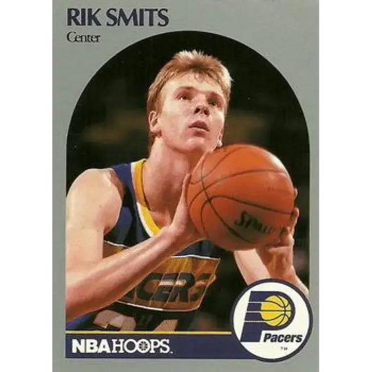 1990-91 Hoops #139 Rik Smits NM-MT Indiana Pacers Basketball Card - Basketball Card Single