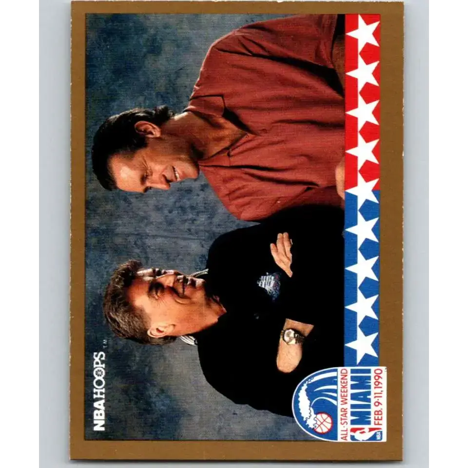 1990-91 Hoops #13a All-Star Checklist/ AS NM-MT SP Detroit Pistons/Los Angeles Lakers Basketball Card - Basketball Card