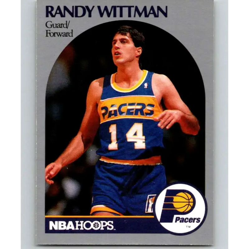 1990-91 Hoops #141 Randy Wittman NM-MT Indiana Pacers Basketball Card - Basketball Card Single