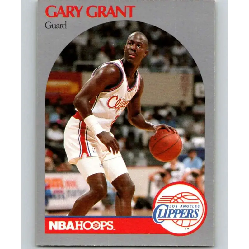 1990-91 Hoops #145 Gary Grant NM-MT Los Angeles Clippers Basketball Card - Basketball Card Single