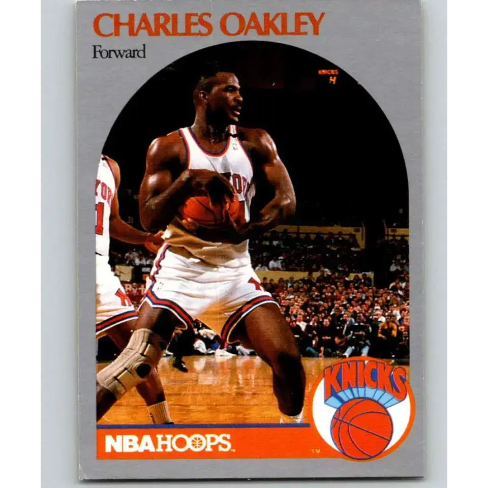 1990-91 Hoops #207 Charles Oakley NM-MT New York Knicks Basketball Card - Basketball Card Single
