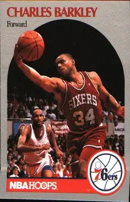 1990-91 Hoops #225 Charles Barkley - Basketball Card Single