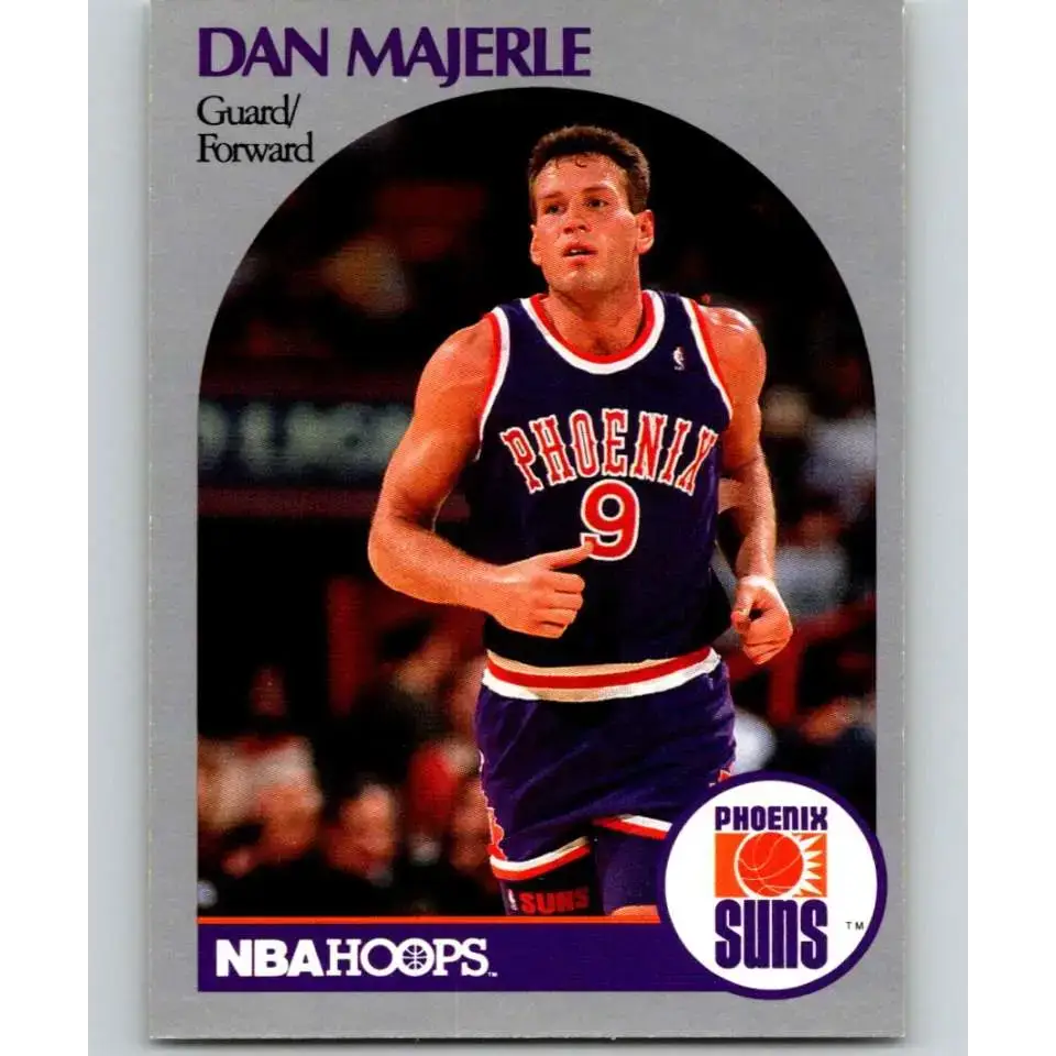 1990-91 Hoops #239 Dan Majerle NM-MT Phoenix Suns Basketball Card - Basketball Card Single