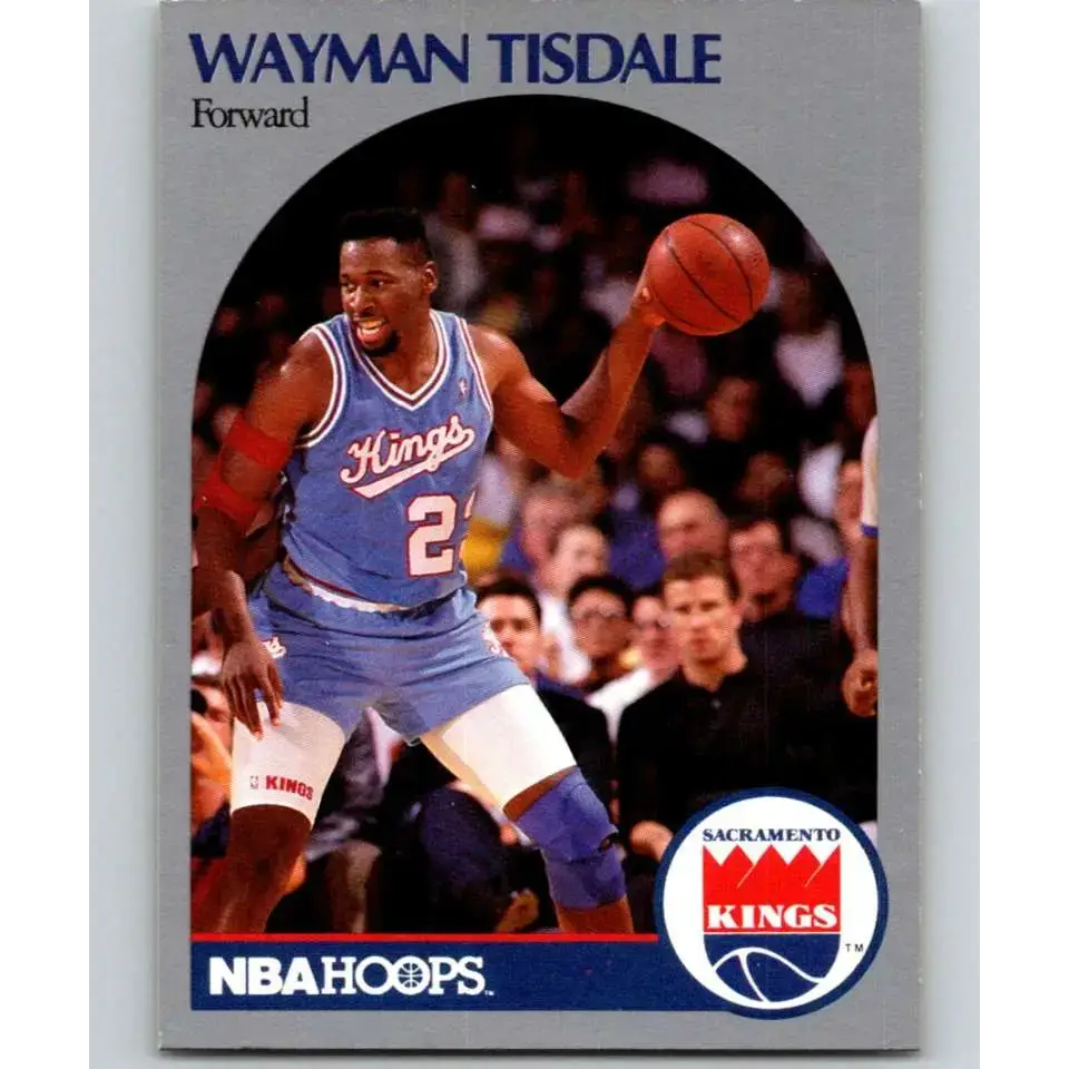 1990-91 Hoops #262 Wayman Tisdale NM-MT Sacramento Kings Basketball Card - Basketball Card Single