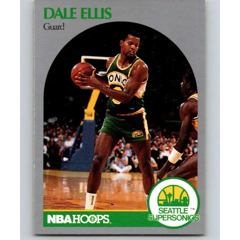 1990-91 Hoops #277 Dale Ellis NM-MT Seattle SuperSonics Basketball Card - Basketball Card Single