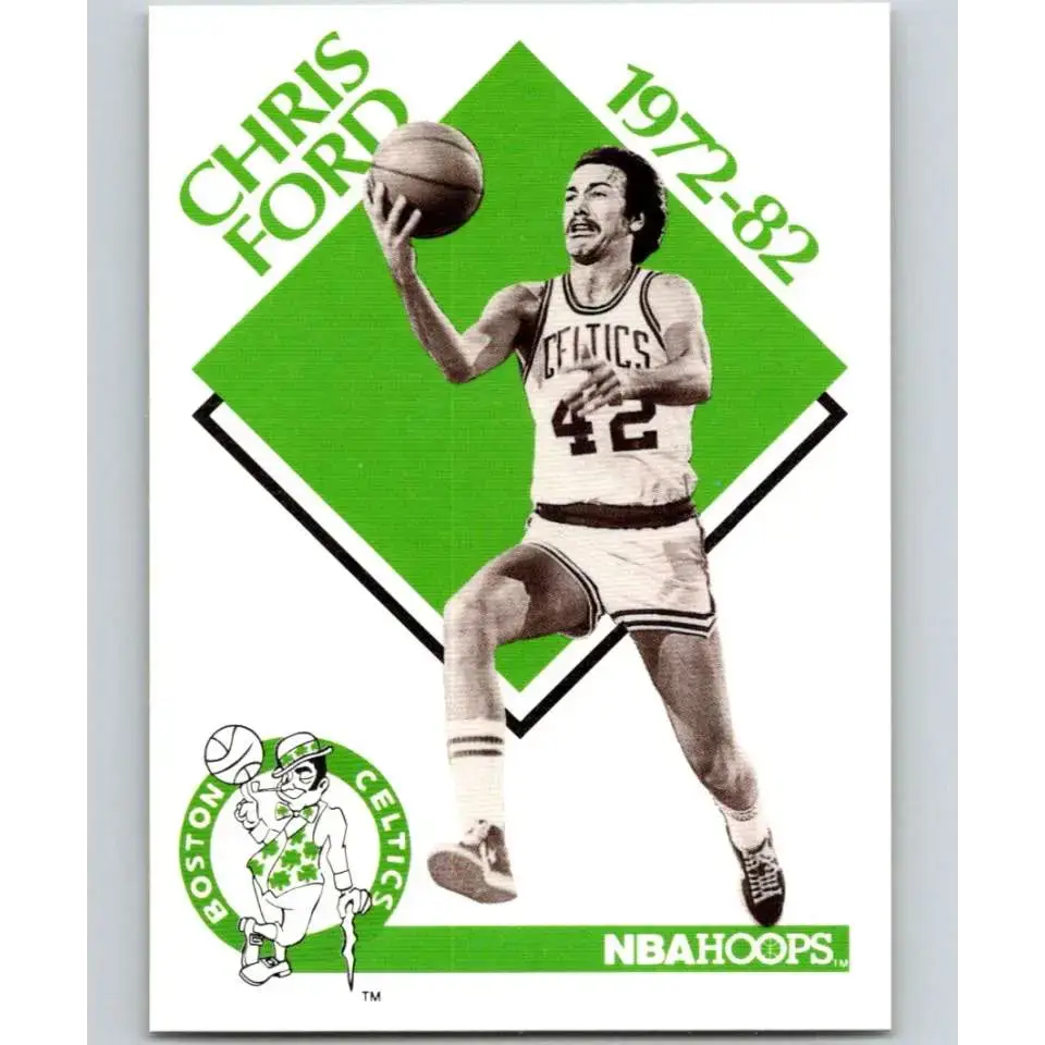 1990-91 Hoops #347 Chris Ford CO NM-MT Boston Celtics Basketball Card - Basketball Card Single