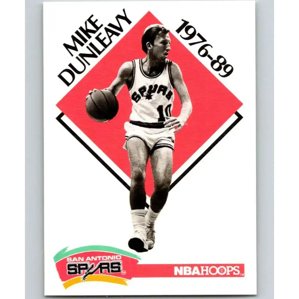 1990-91 Hoops #351 Mike Dunleavy Sr. CO NM-MT Los Angeles Lakers Basketball Card - Basketball Card Single