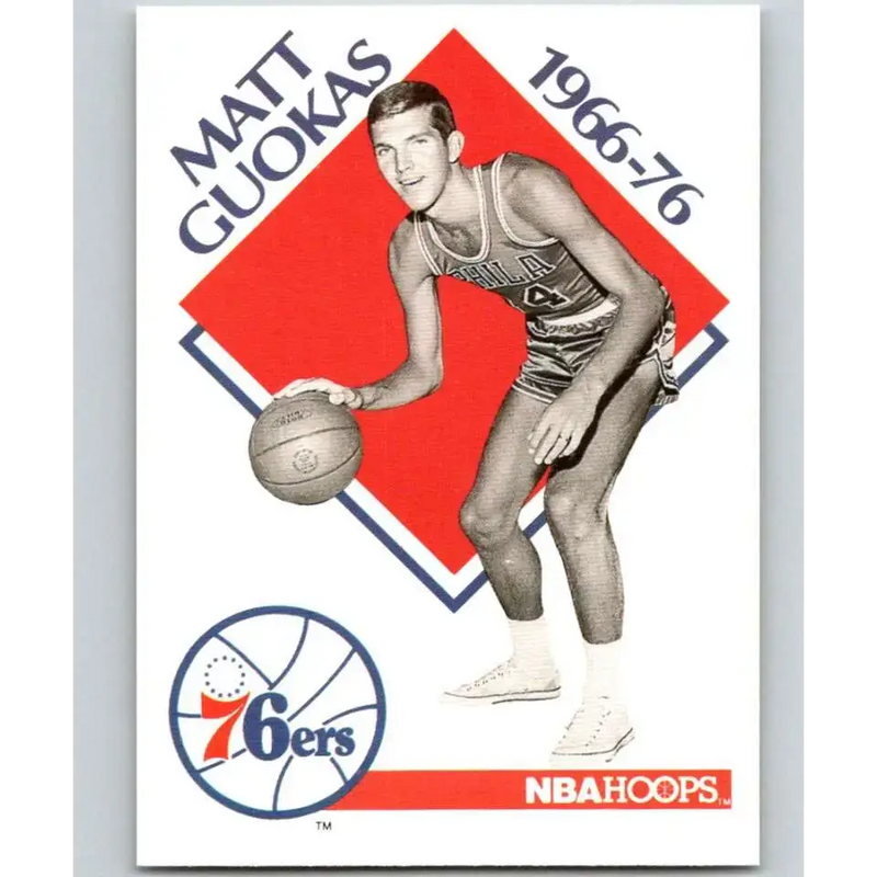 1990-91 Hoops #352 Matt Guokas CO NM-MT Orlando Magic Basketball Card - Basketball Card Single