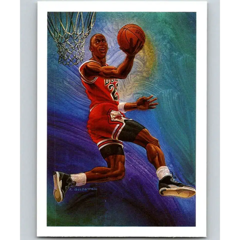 1990-91 Hoops #358 Michael Jordan TC NM-MT Chicago Bulls Basketball Card - Basketball Card Single
