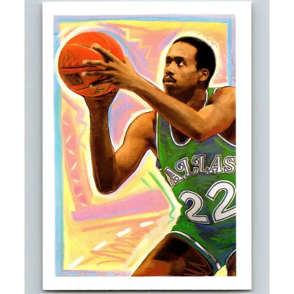 1990-91 Hoops #360 Rolando Blackman TC NM-MT Dallas Mavericks Basketball Card - Basketball Card Single